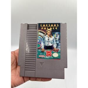 Caesers Palace - Original NES Game - Cartridge Only - Clean and Tested